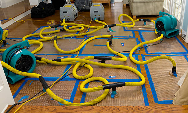 Professional Crawl Space Water Removal technician working in Midway, UT